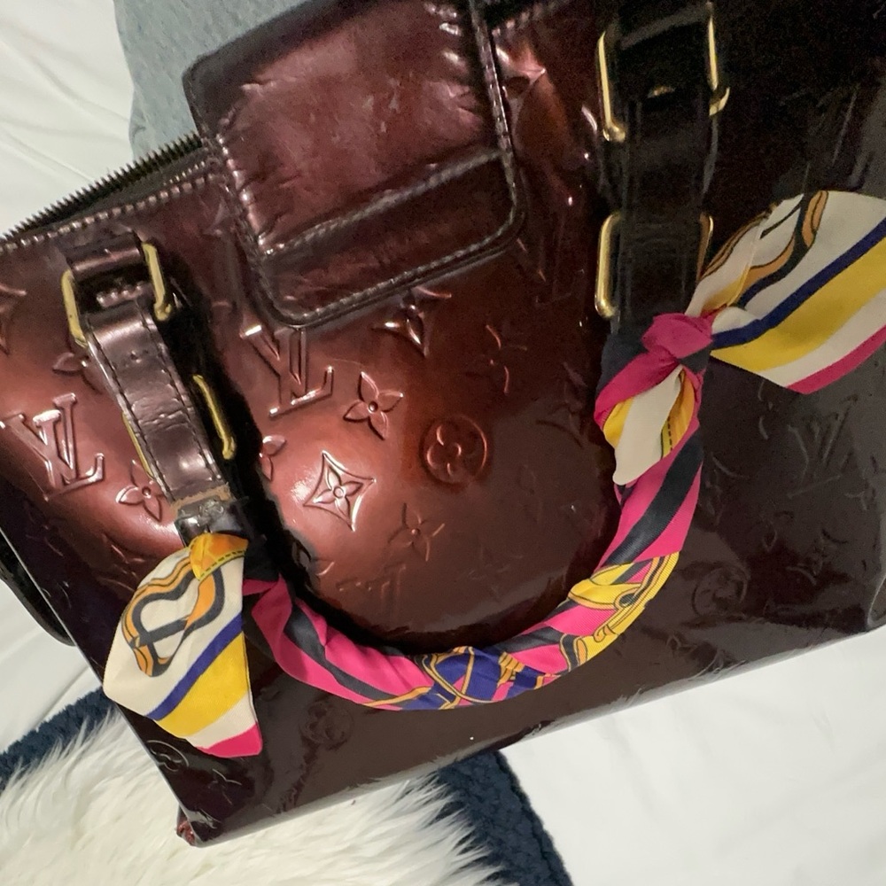 Louis Vuitton Amaranthe in Patent Vernis Leather Melrose Avenue bag - Picture 10 of 16